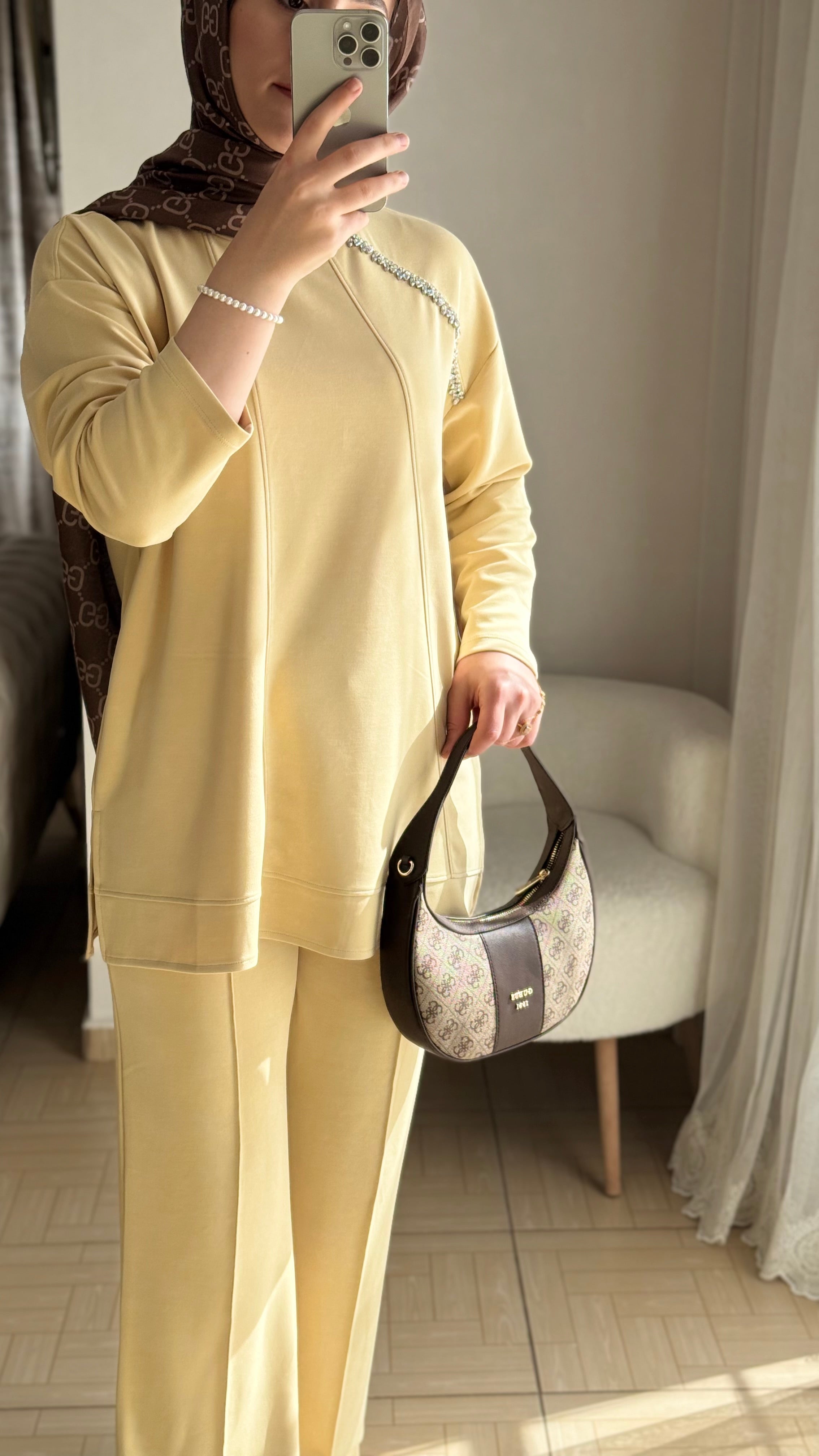 Oysho taşlı takım