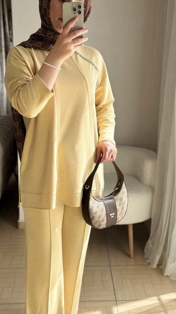 Oysho taşlı takım