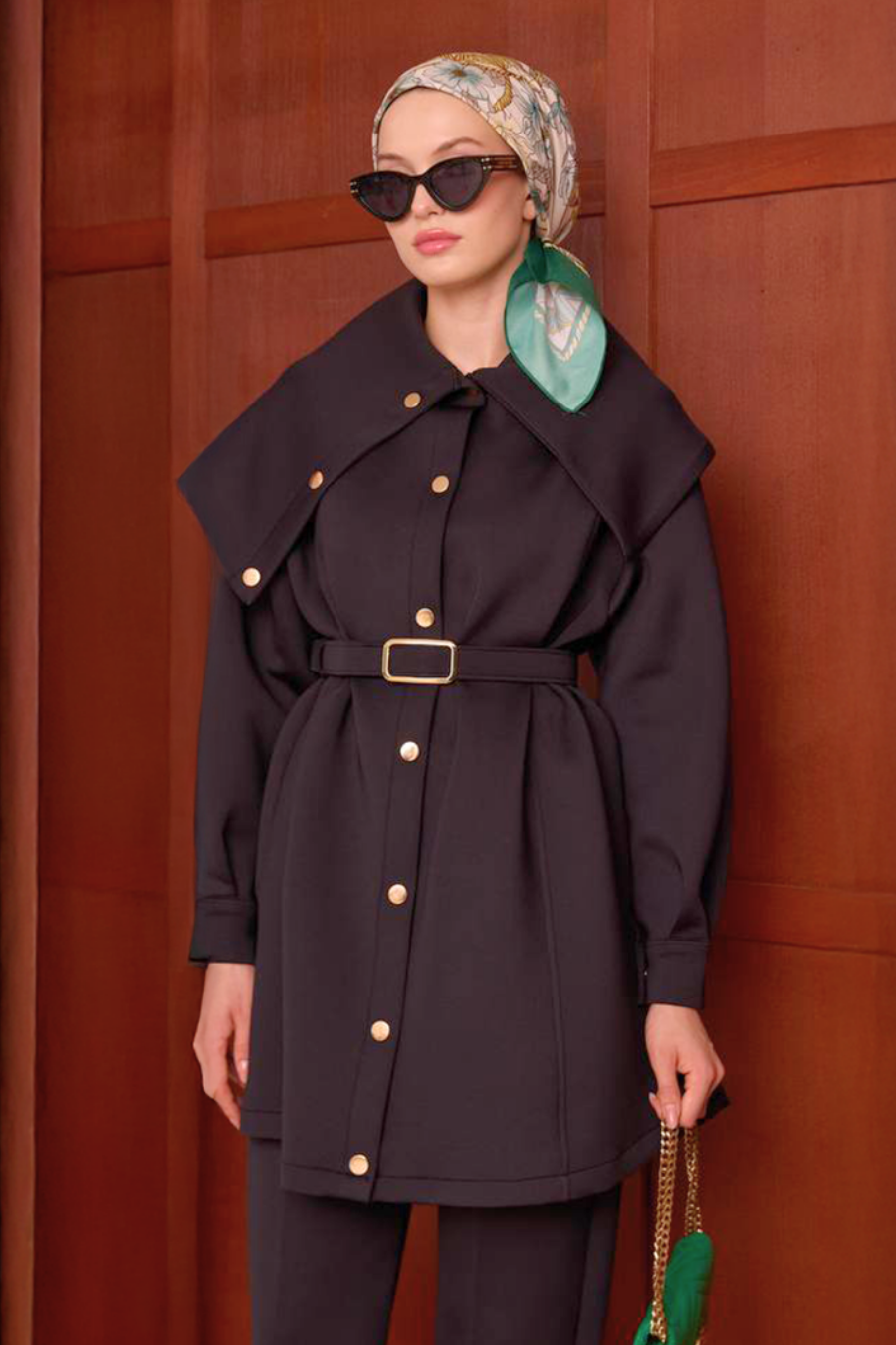 Lacivert scuba takım