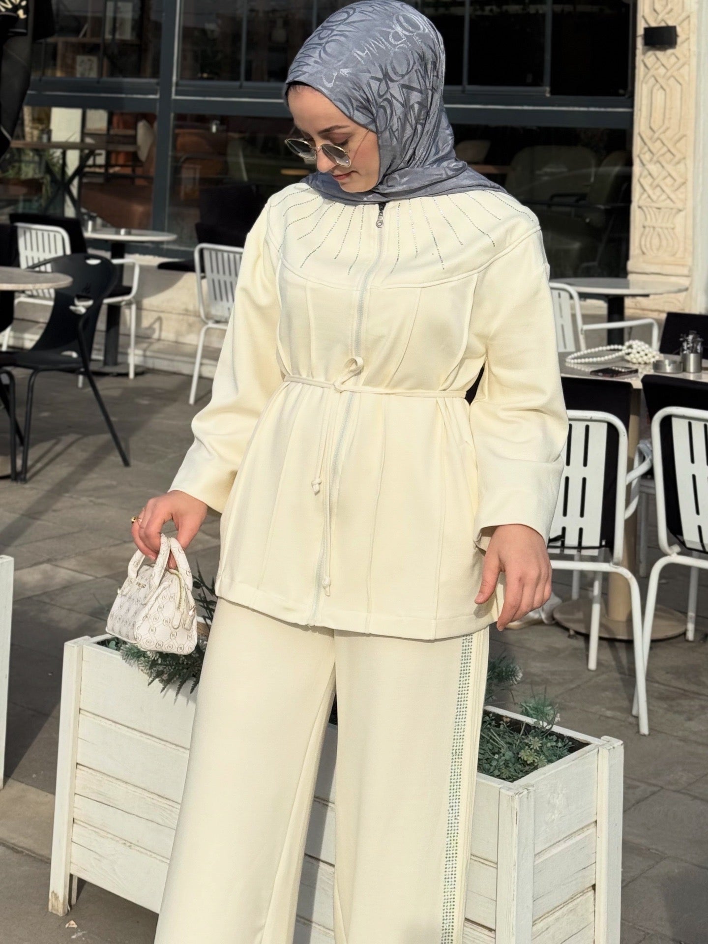 Oysho taşlı takım