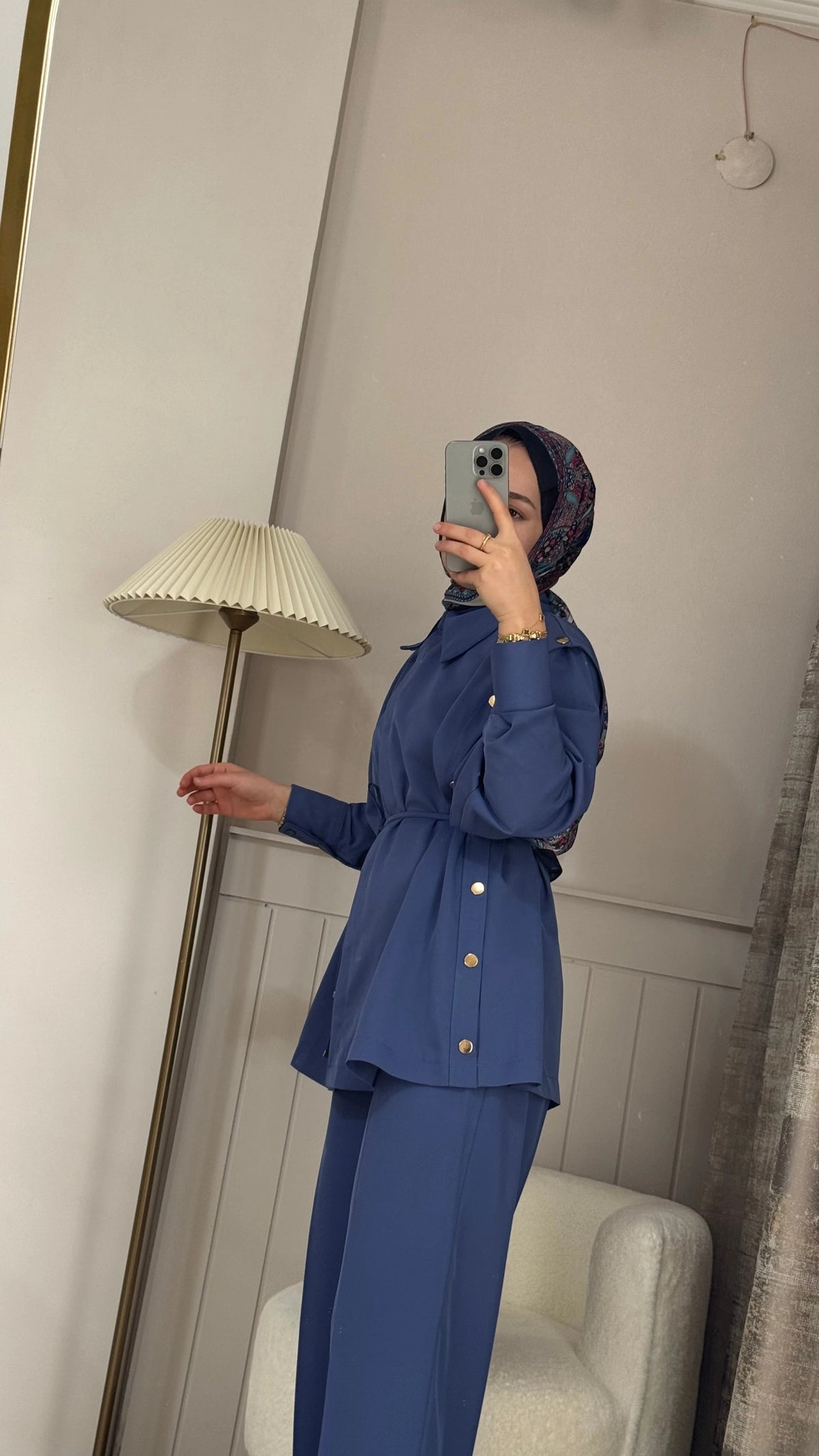 Şifon krep ikili takım