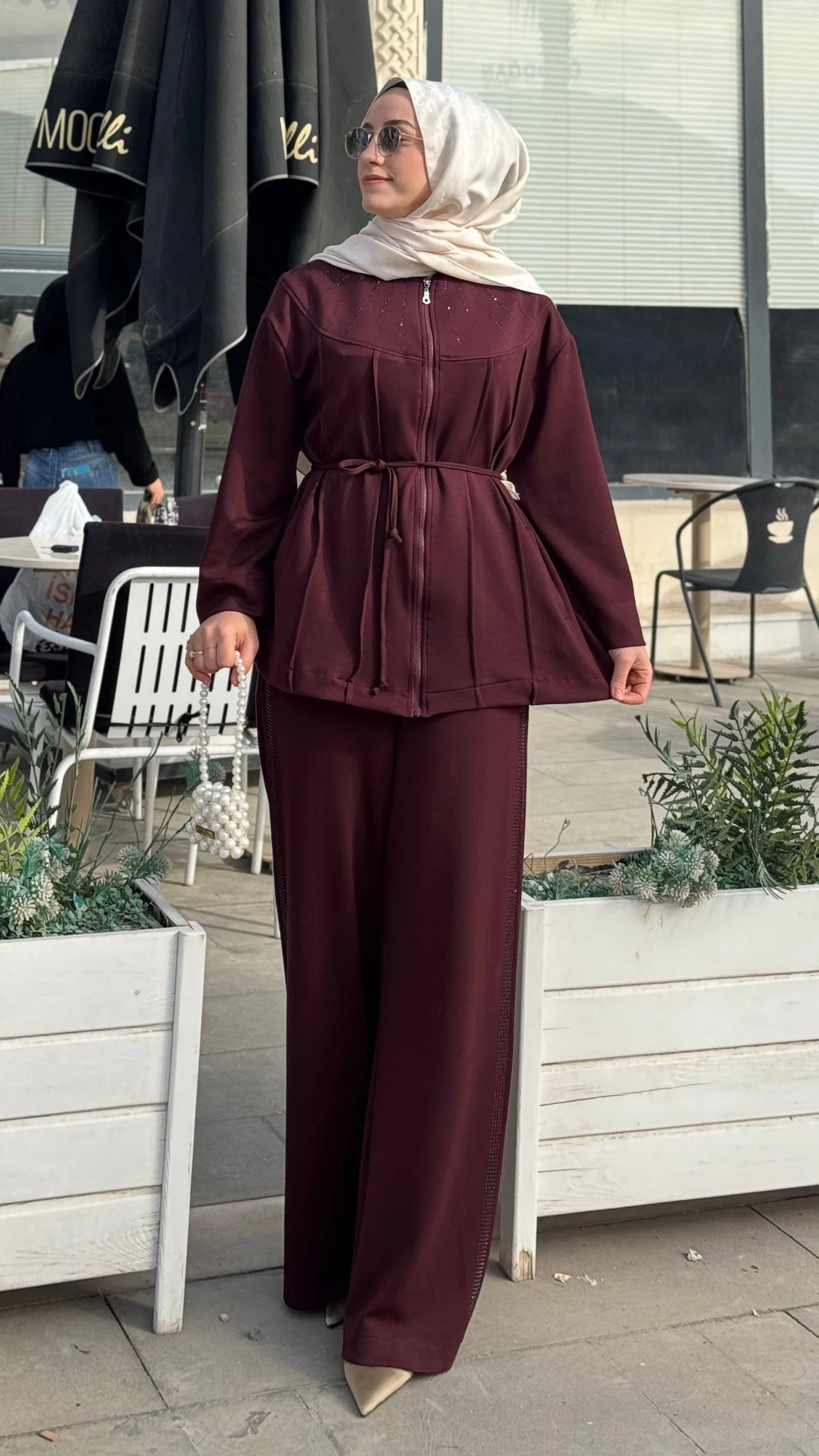 Oysho taşlı takım